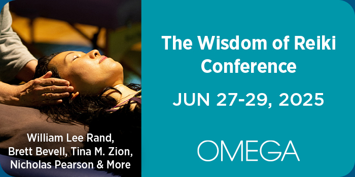 Tina Zion is teaching at the The Wisdom of Reiki Conference June 27-29, 2025 OMEGA Institute